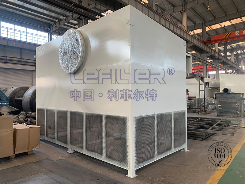 自潔式空氣過(guò)濾器在高爐引風(fēng)機(jī)前端